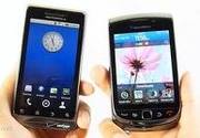 For sale: Motorola DROID 2 Global--$240,  Blackberry torch 9800- $280 